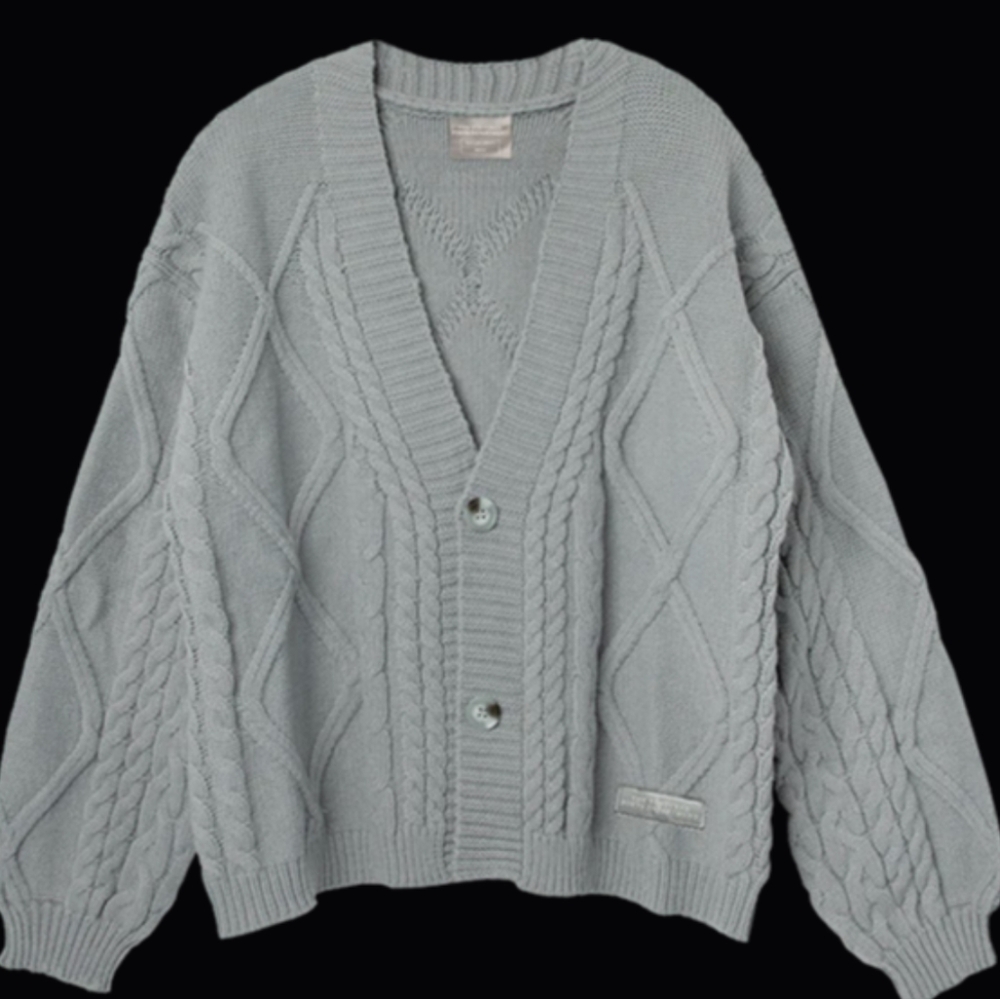 NEW Tortured Poets Department Gray Cardigan - size M/L